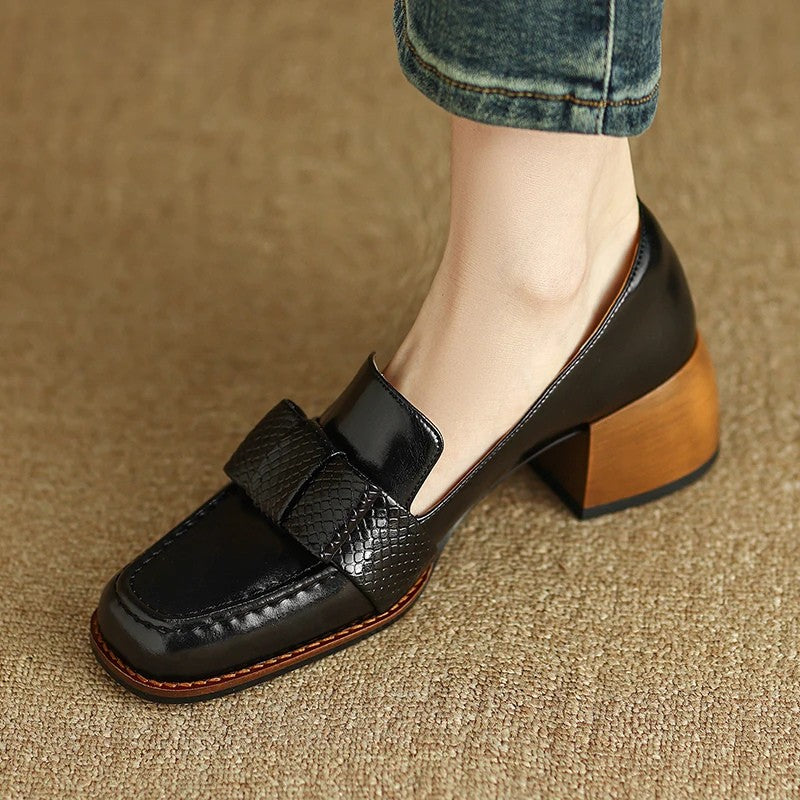 Maria-Simona | Klassische Premium-Schuhe mit Absatz