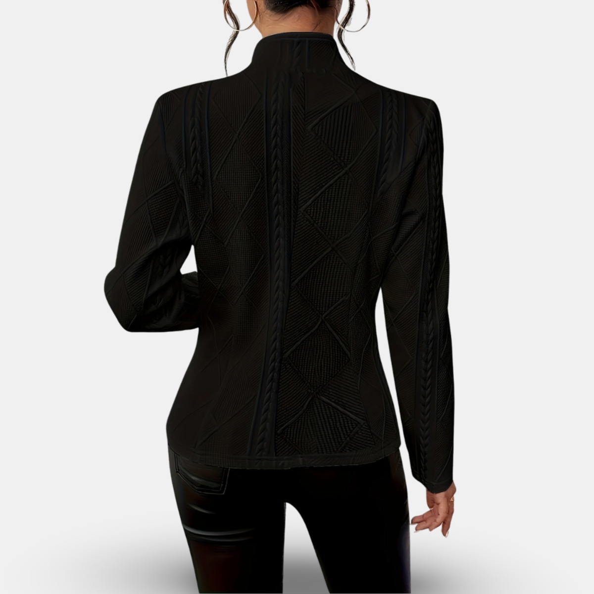 Susanna | Eleganter figurbetonter Cardigan – Bild 4