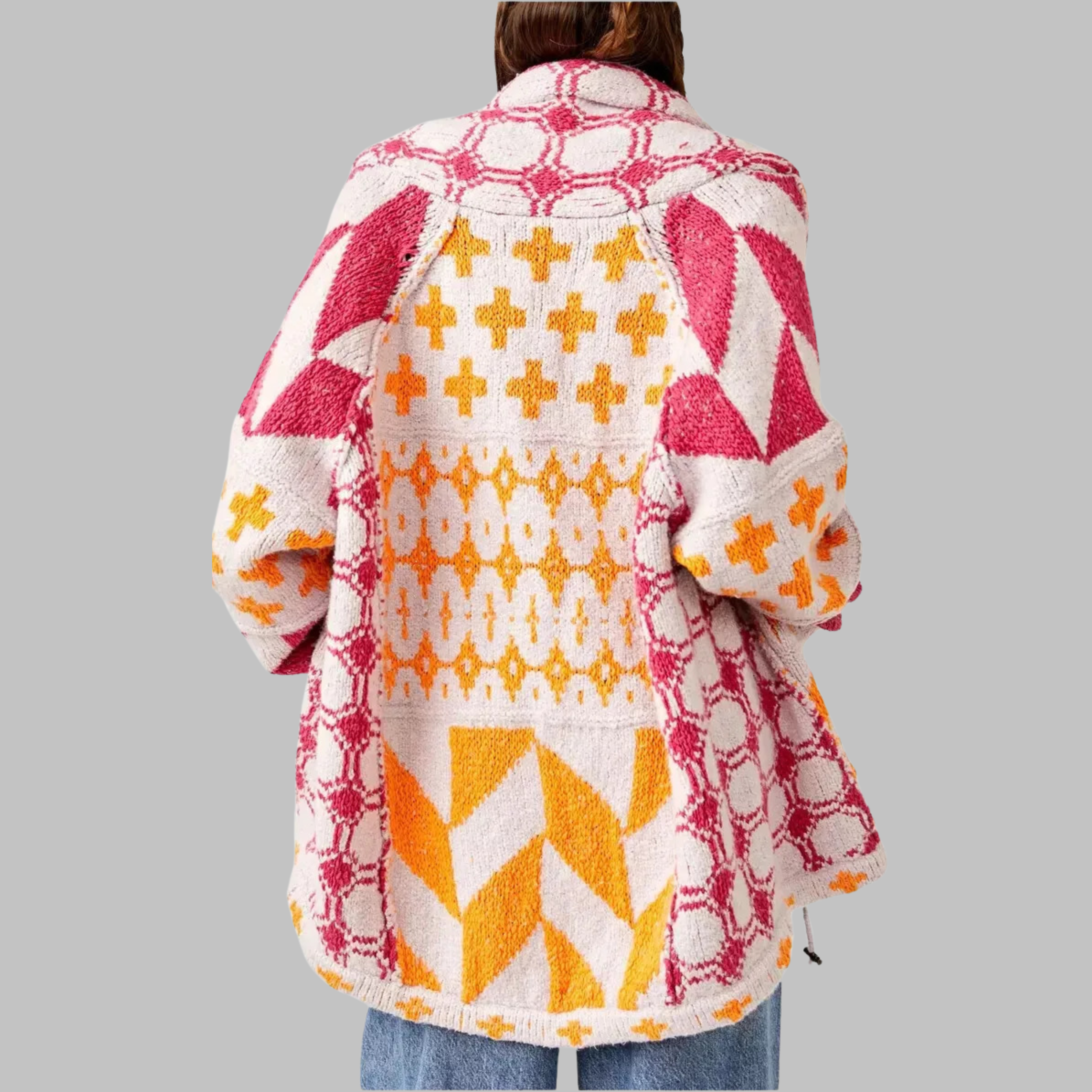Portia | Vintage-Oversized Cardigan – Bild 4