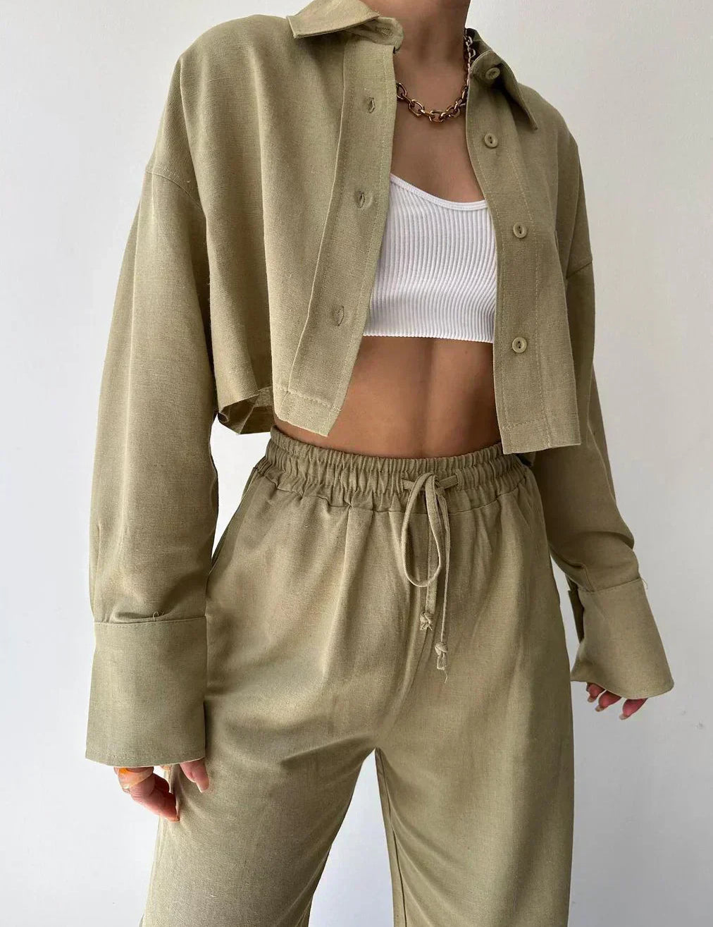 Maria-Valentina | Zweiteiliges Hosen-Set