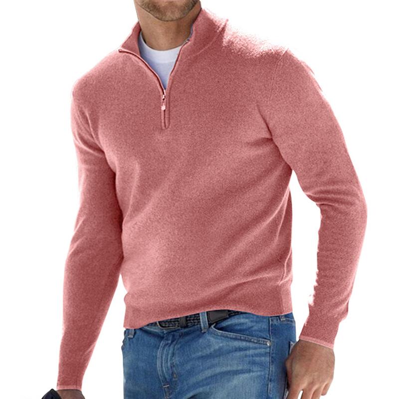 Alexandru-David – Kurzreißverschluss-Pullover – Bild 13