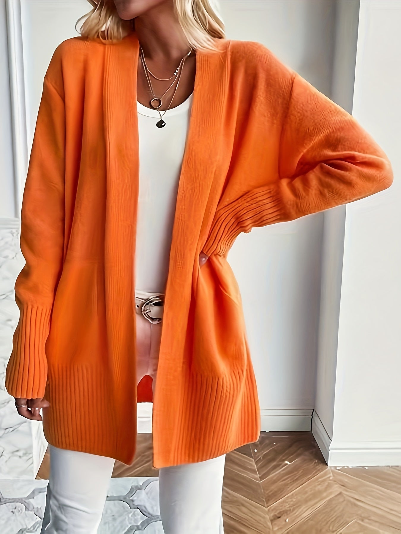 Flor | Kuschelig Strickcardigan – Bild 11