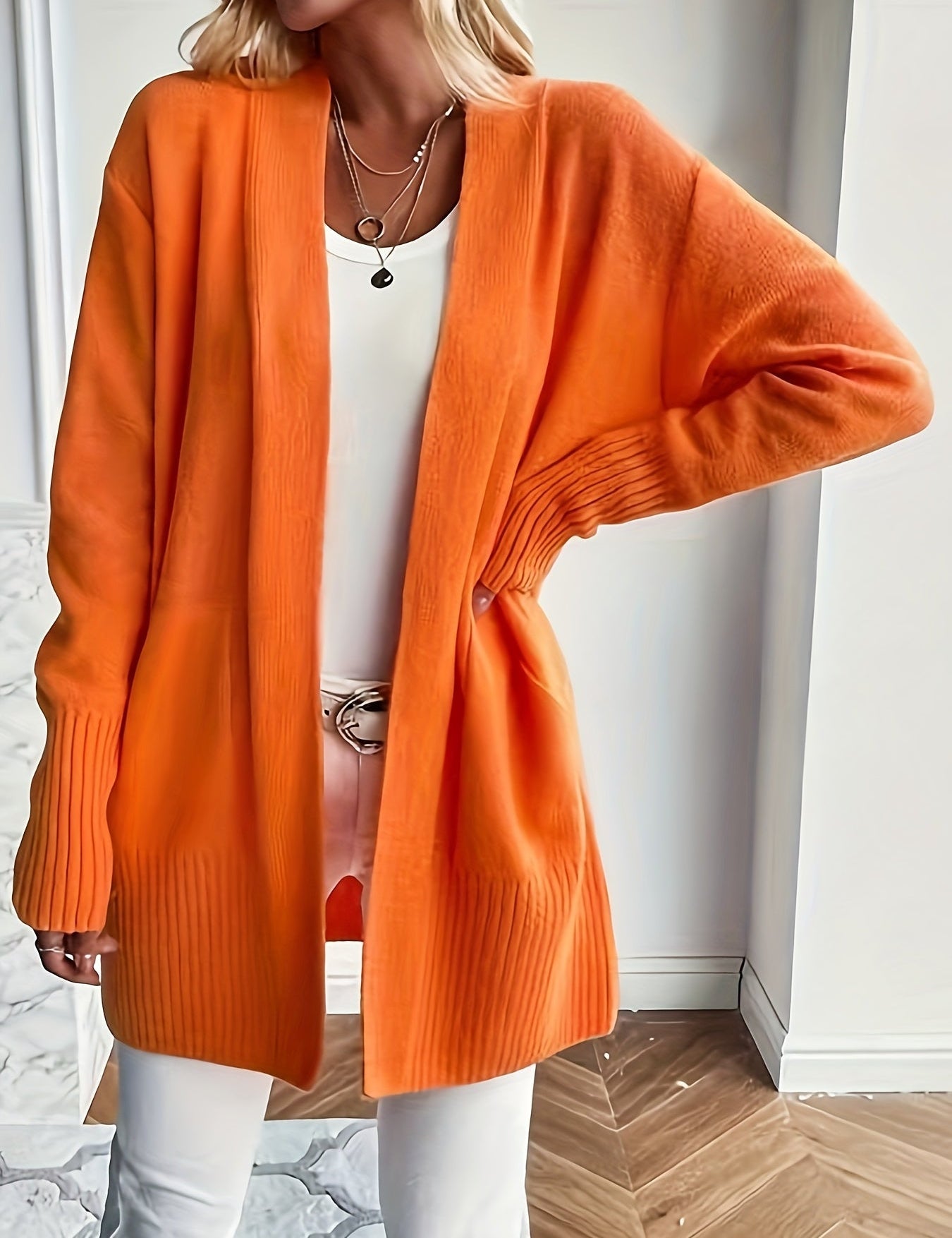 Flor | Kuschelig Strickcardigan – Bild 11