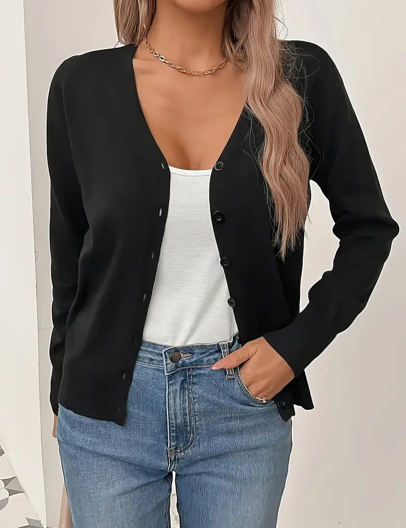 Odele | Anmutiger minimalistischer Cardigan – Bild 1