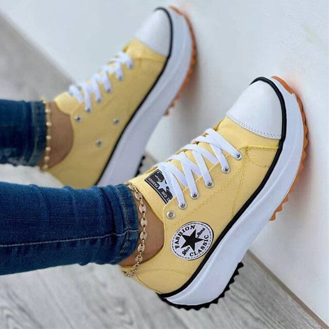 Zoe | Modische Plateau-Sneaker
