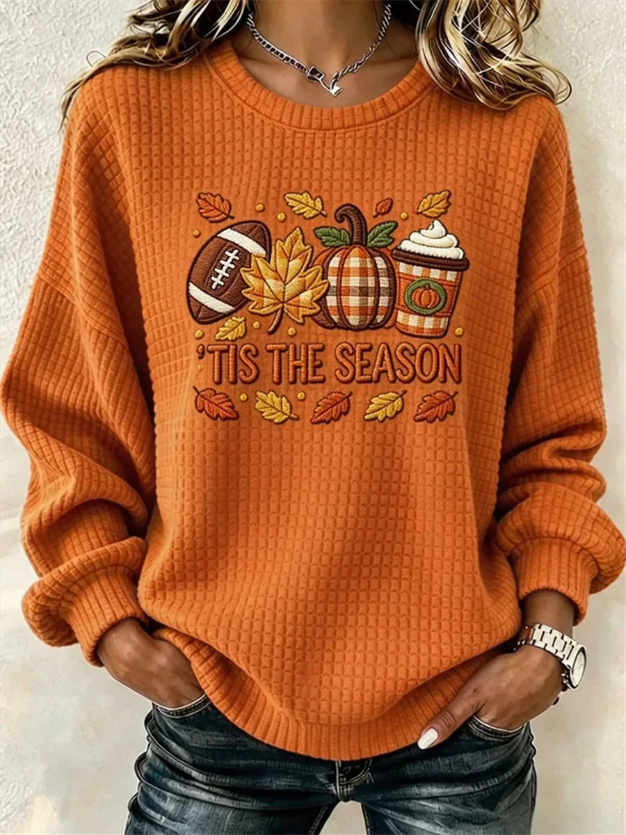Emma | Sweatshirt mit Schriftmotiv – Produktansicht 1