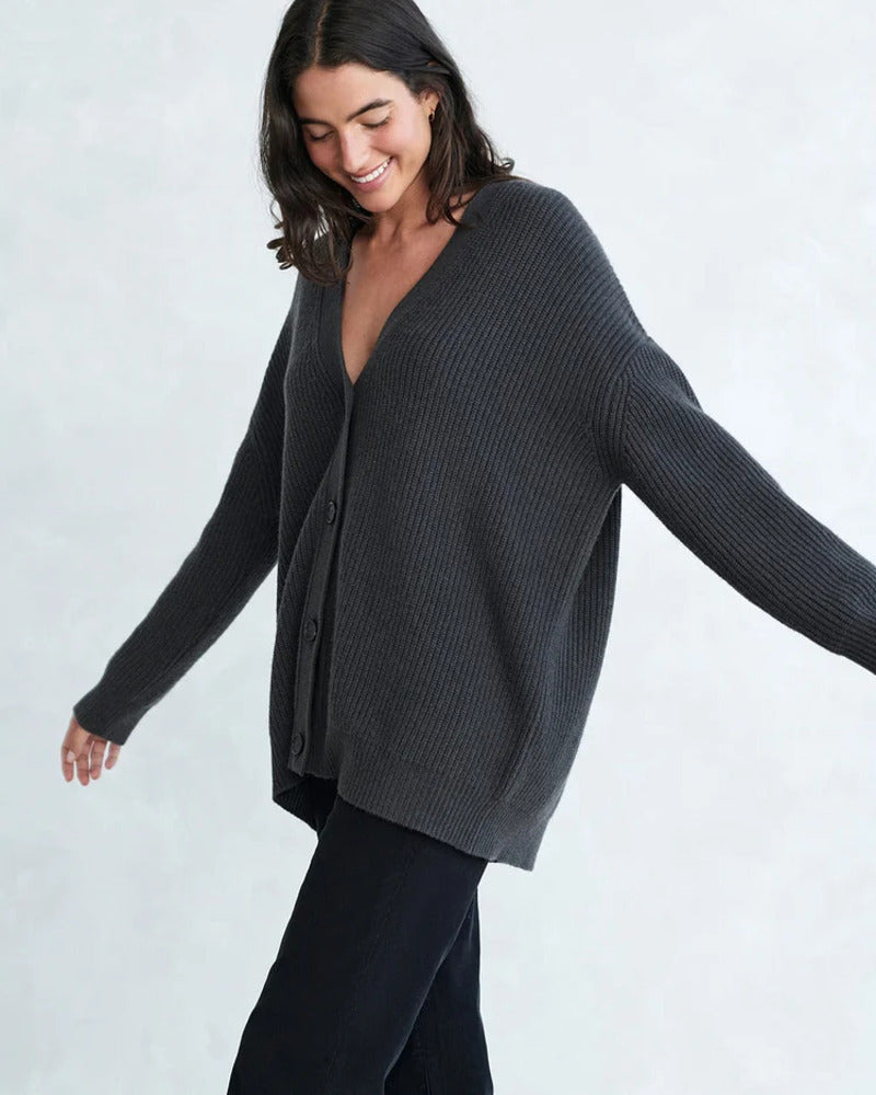 Marian | Kuscheliger Cardigan – Bild 8