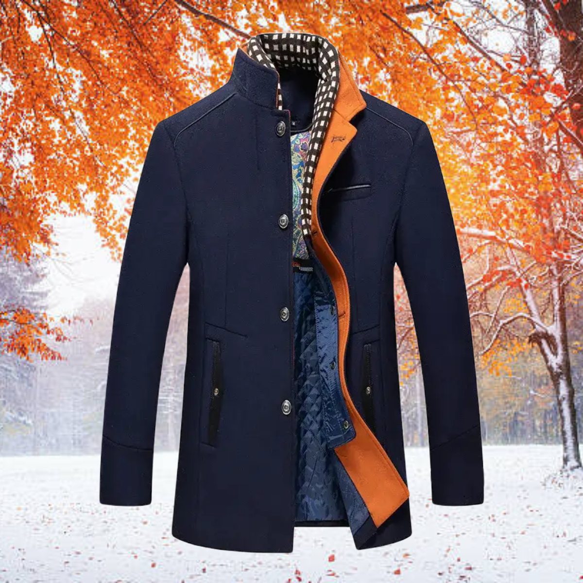 Men's Winter Jacket Schwarz