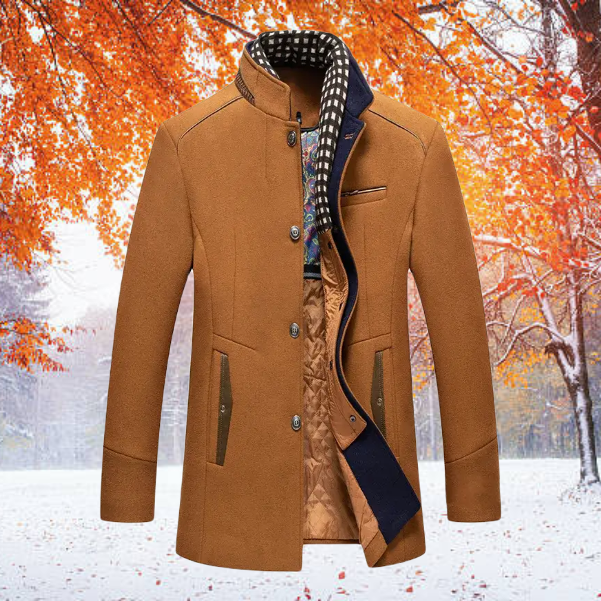 Men's Winter Jacket Schwarz