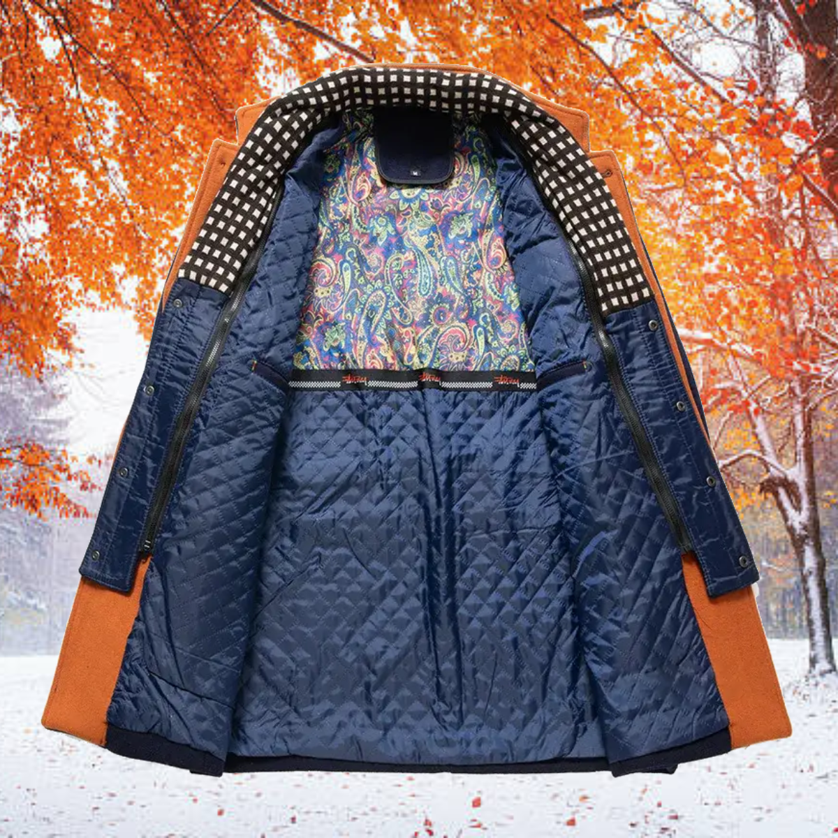 Men's Winter Jacket Schwarz