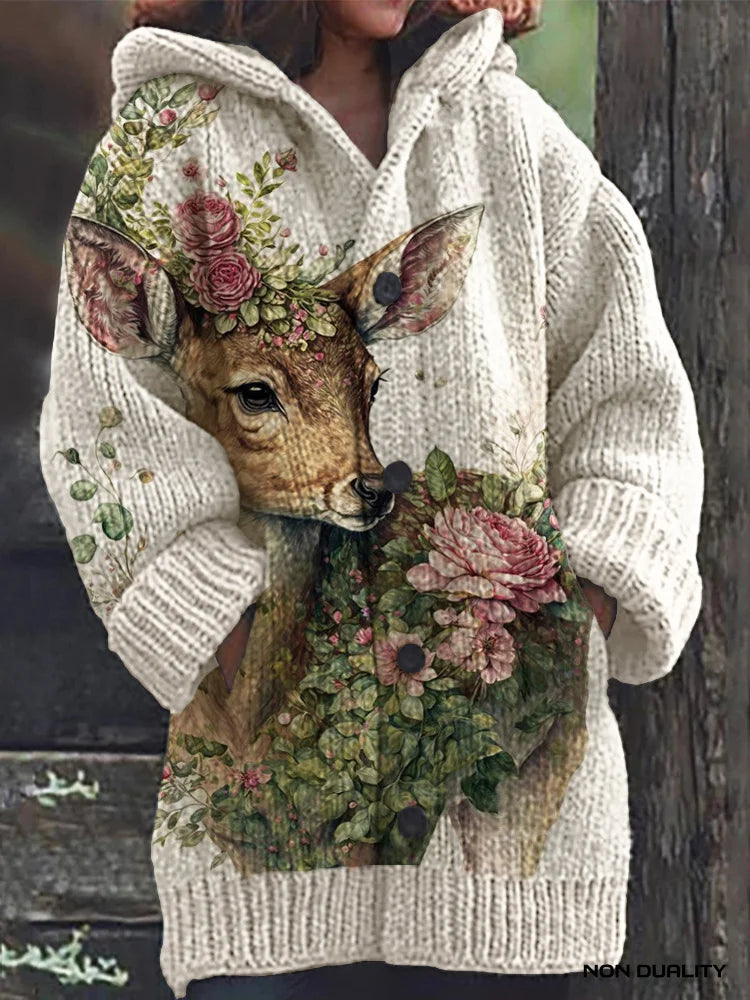 Isabella | Cardigan mit Katzenmotiv – Bild 9