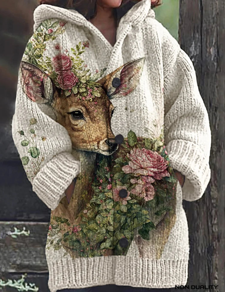 Isabella | Cardigan mit Katzenmotiv – Bild 9