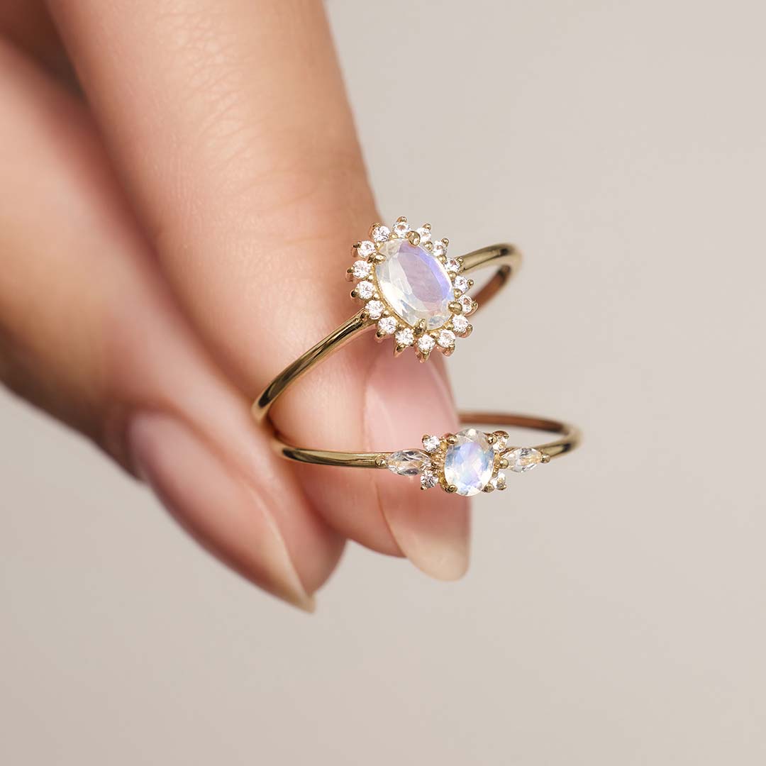 Adriana | Ring mit Mondstein
