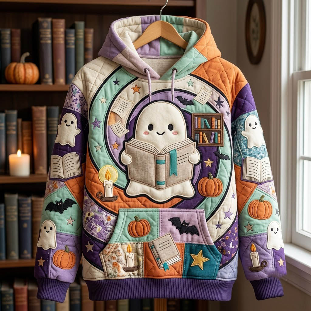 Hoodie mit bücherliebendem Geist – Produktansicht 1