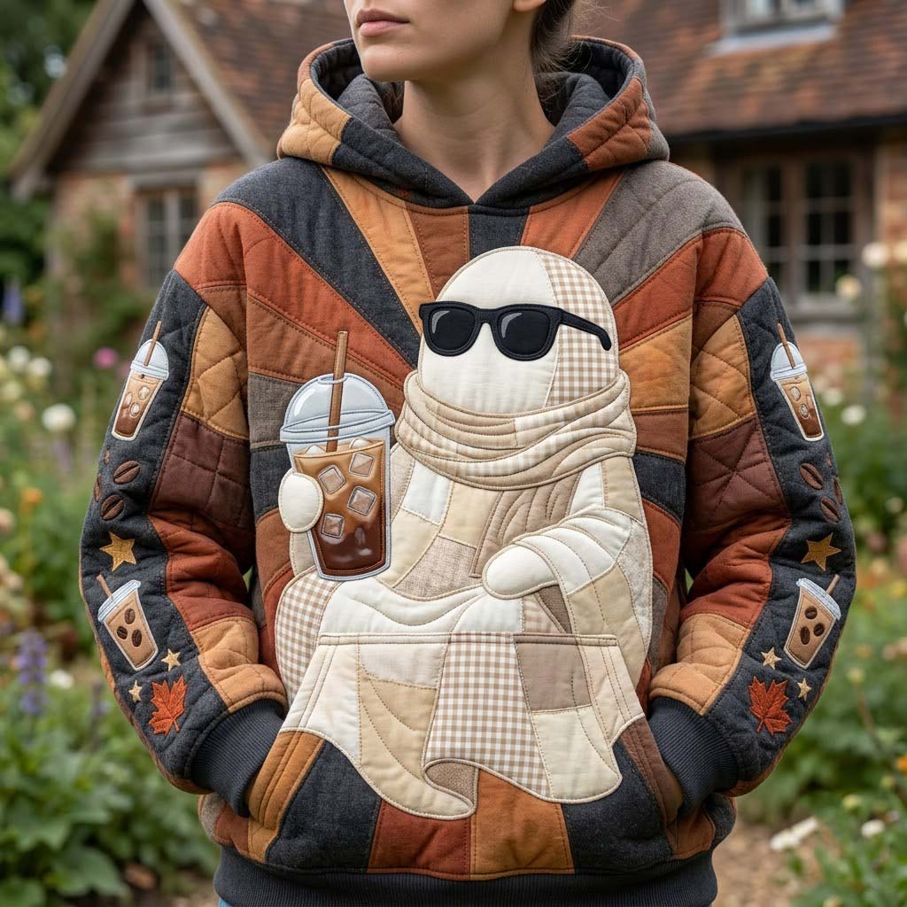 Hoodie mit herbstlichem Motiv – Produktansicht 1