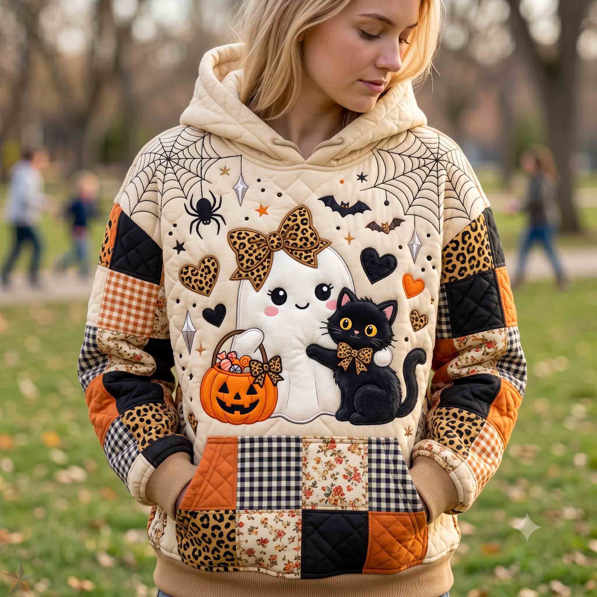 Hoodie mit Kürbisgeist – Produktansicht 1