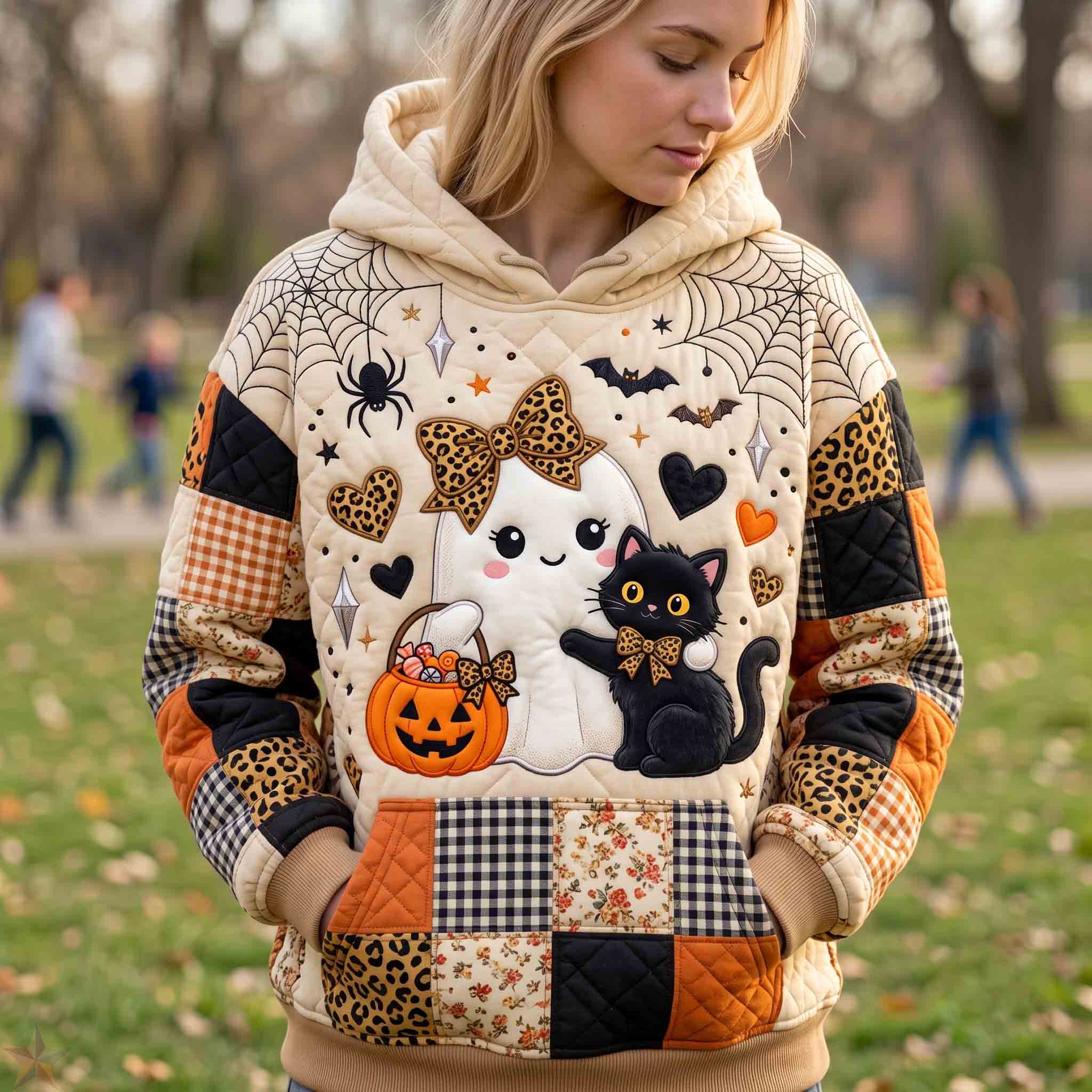 Hoodie mit Kürbisgeist – Produktansicht 1