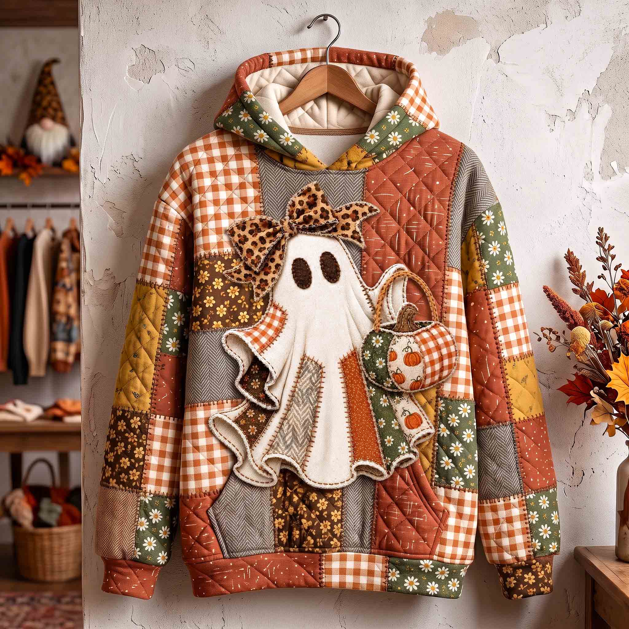 Hoodie mit Kürbisgeist – Produktansicht 1