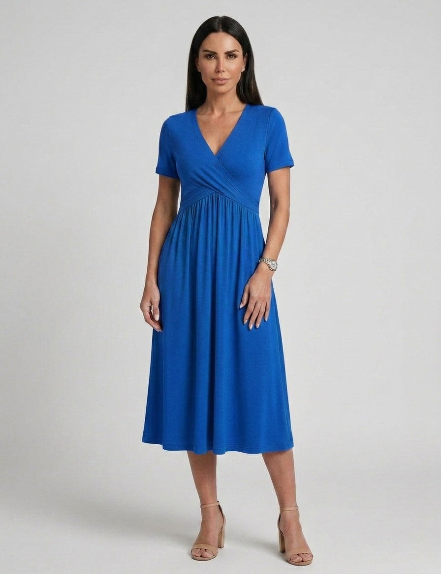 Daniela | Kleid mit V-Ausschnitt