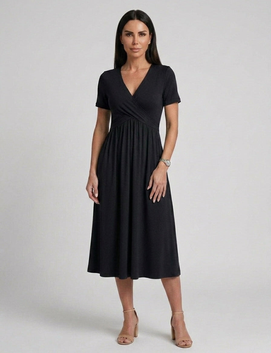 Daniela | Kleid mit V-Ausschnitt