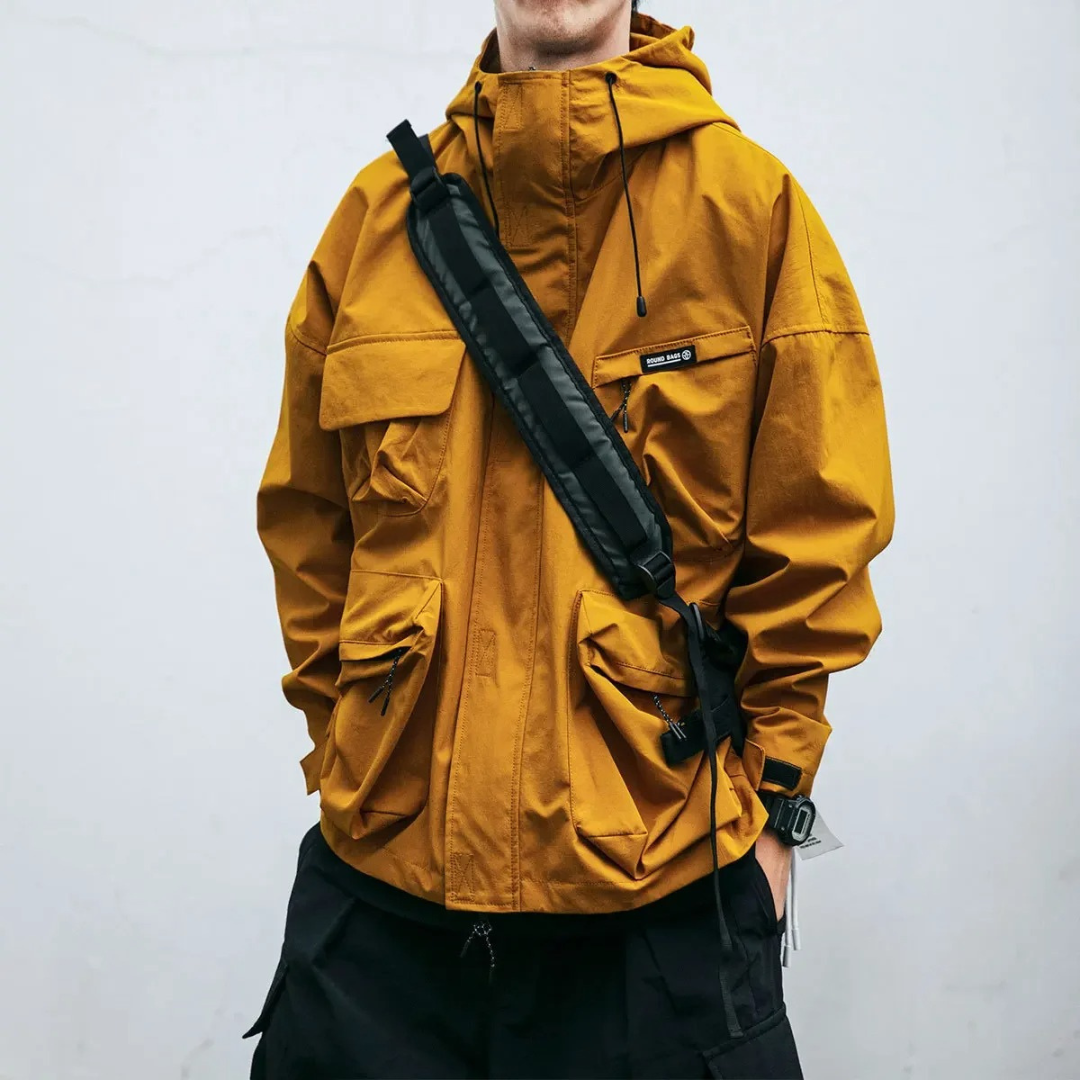 Hans | Technische Outdoorjacke - Grün