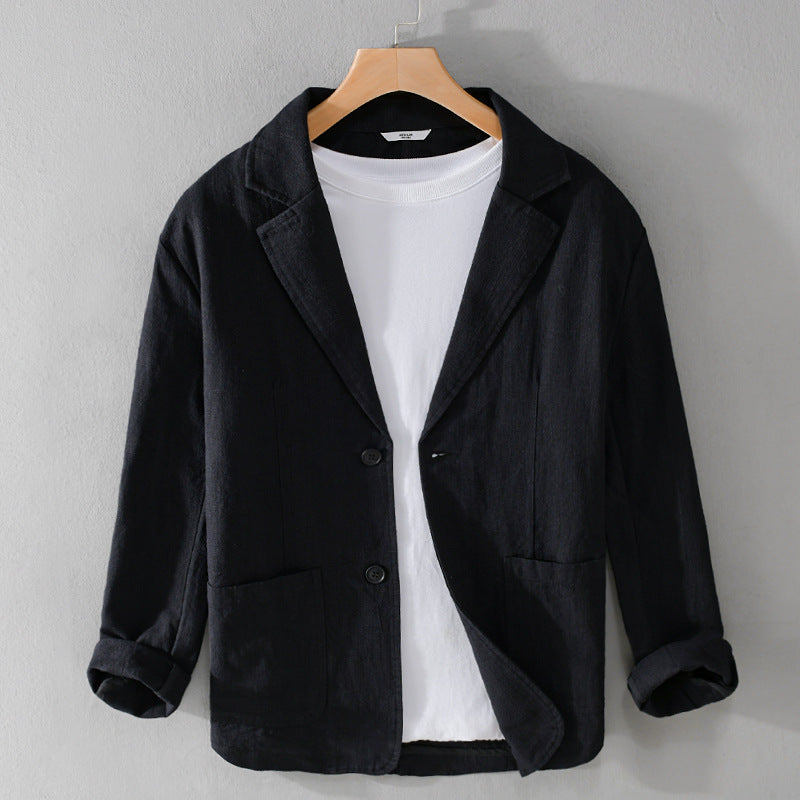 Terraner | Button-Down Blazer with Pockets Weiß