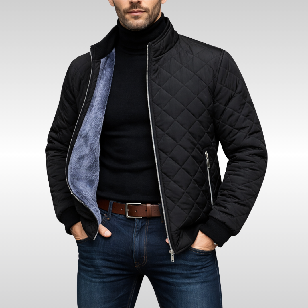 Hayes | Gesteppte Wärmejacke - Marineblau