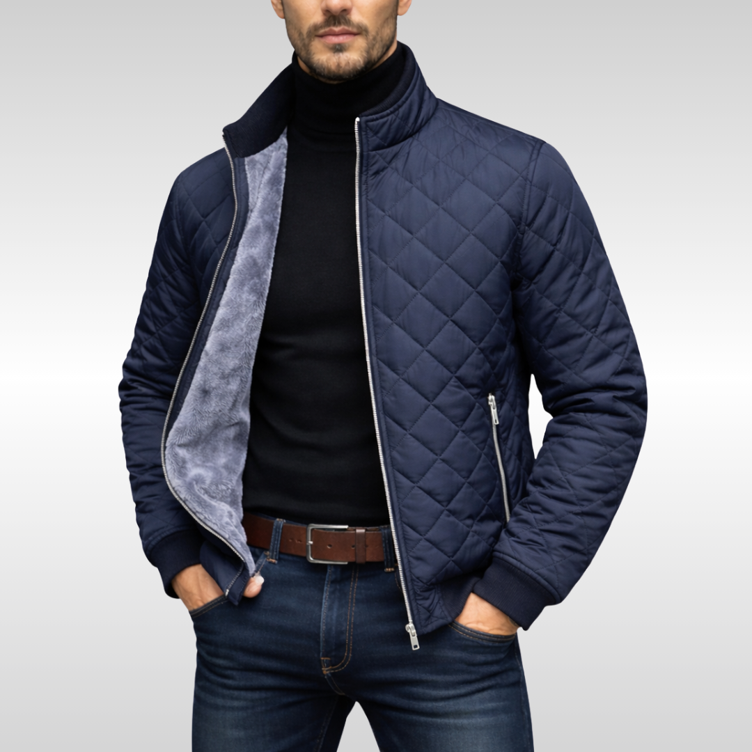 Hayes | Gesteppte Wärmejacke - Marineblau