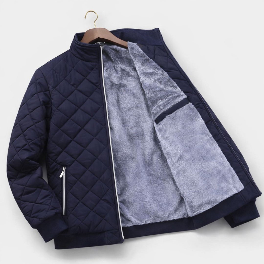 Hayes | Gesteppte Wärmejacke - Marineblau