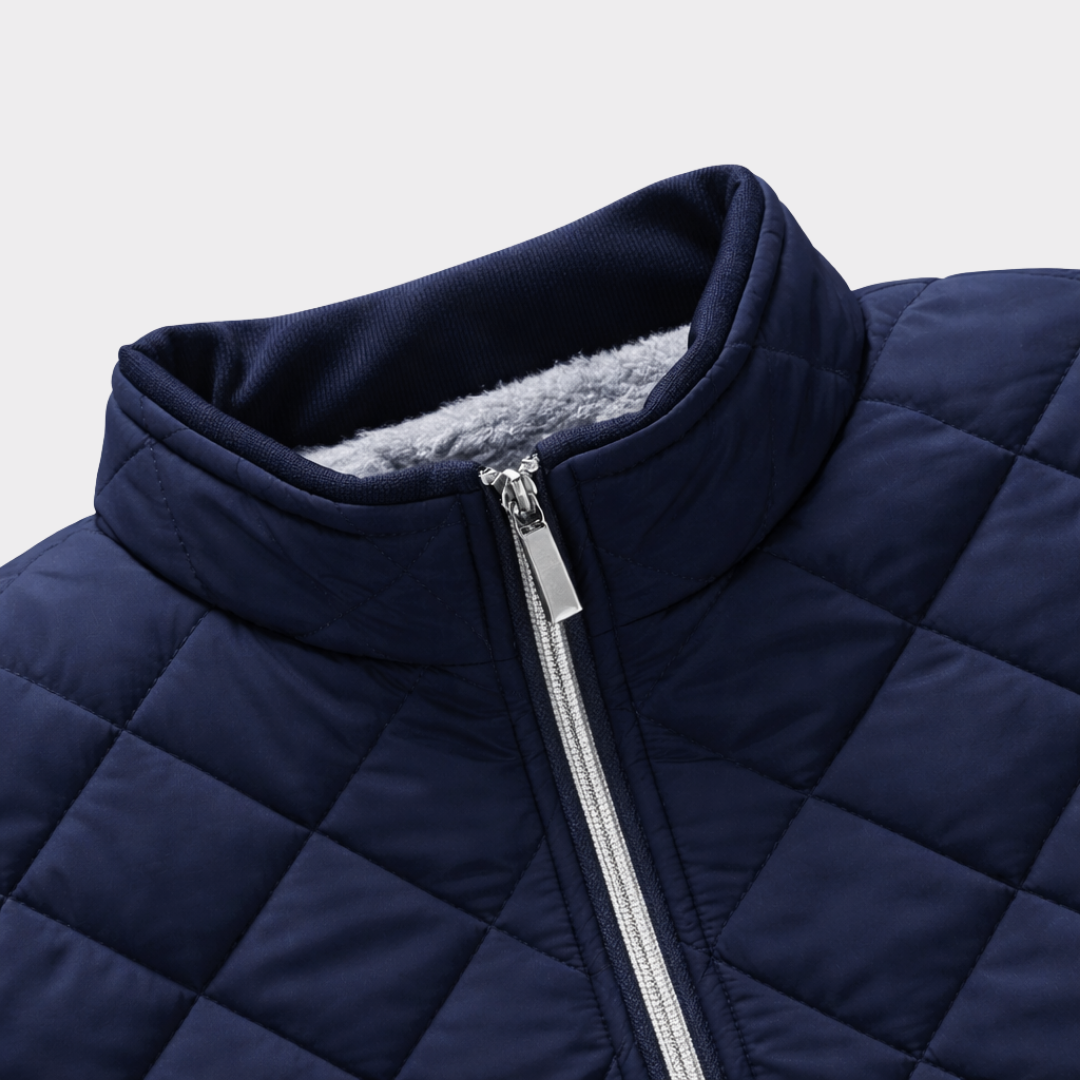 Hayes | Gesteppte Wärmejacke - Marineblau