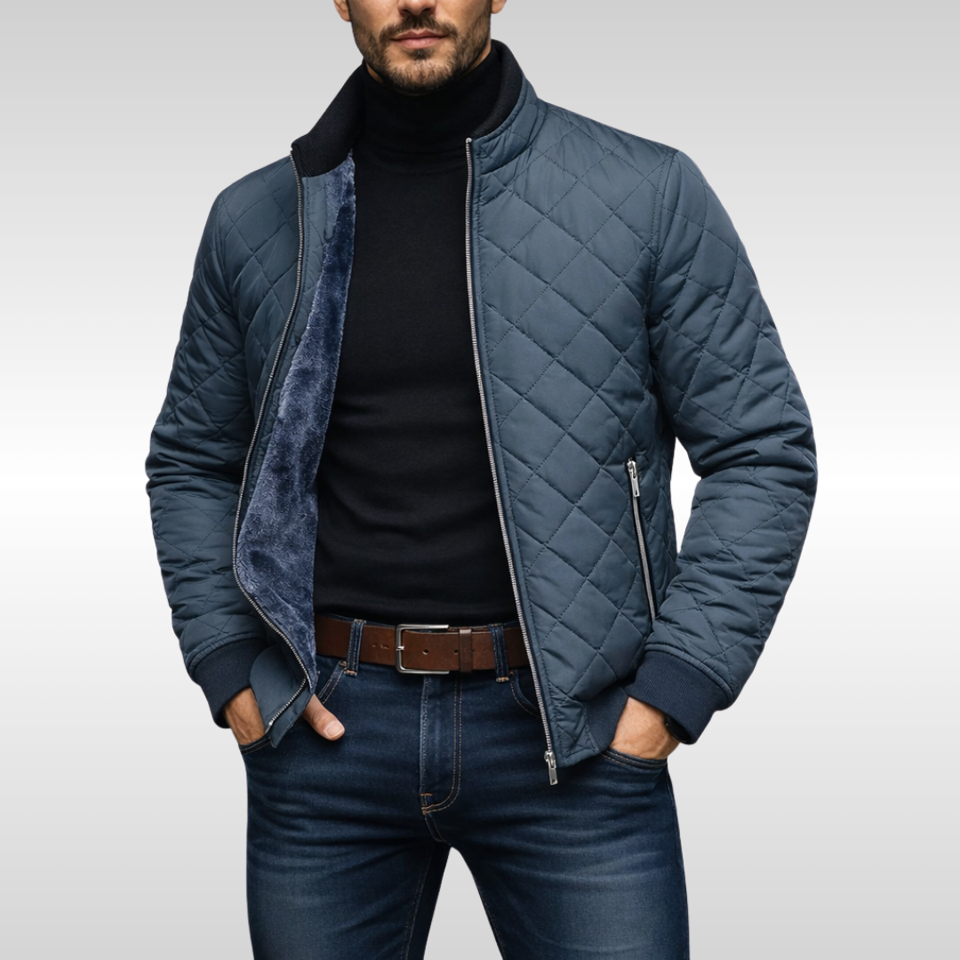 Hayes | Gesteppte Wärmejacke - Marineblau