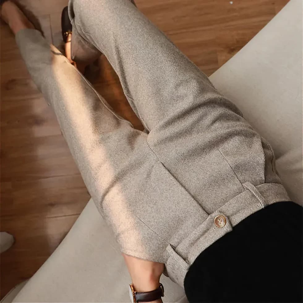 Cristina-Maria | Plissierte Damenhose