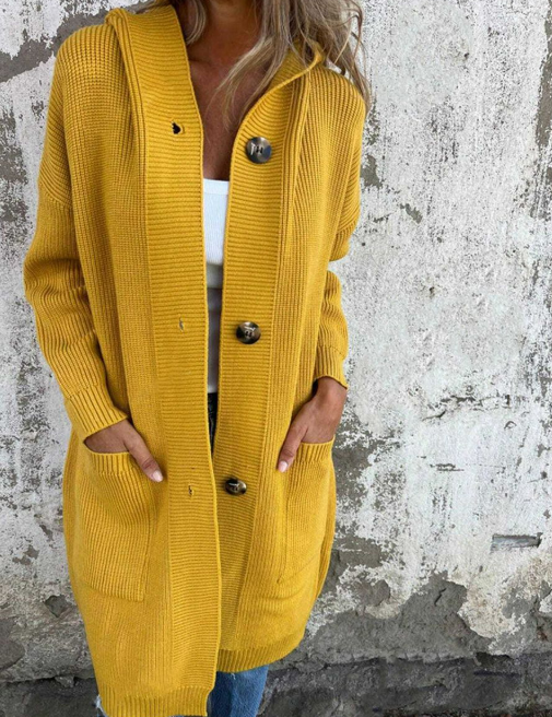 Heidi | Langer lässiger Cardigan – Bild 6