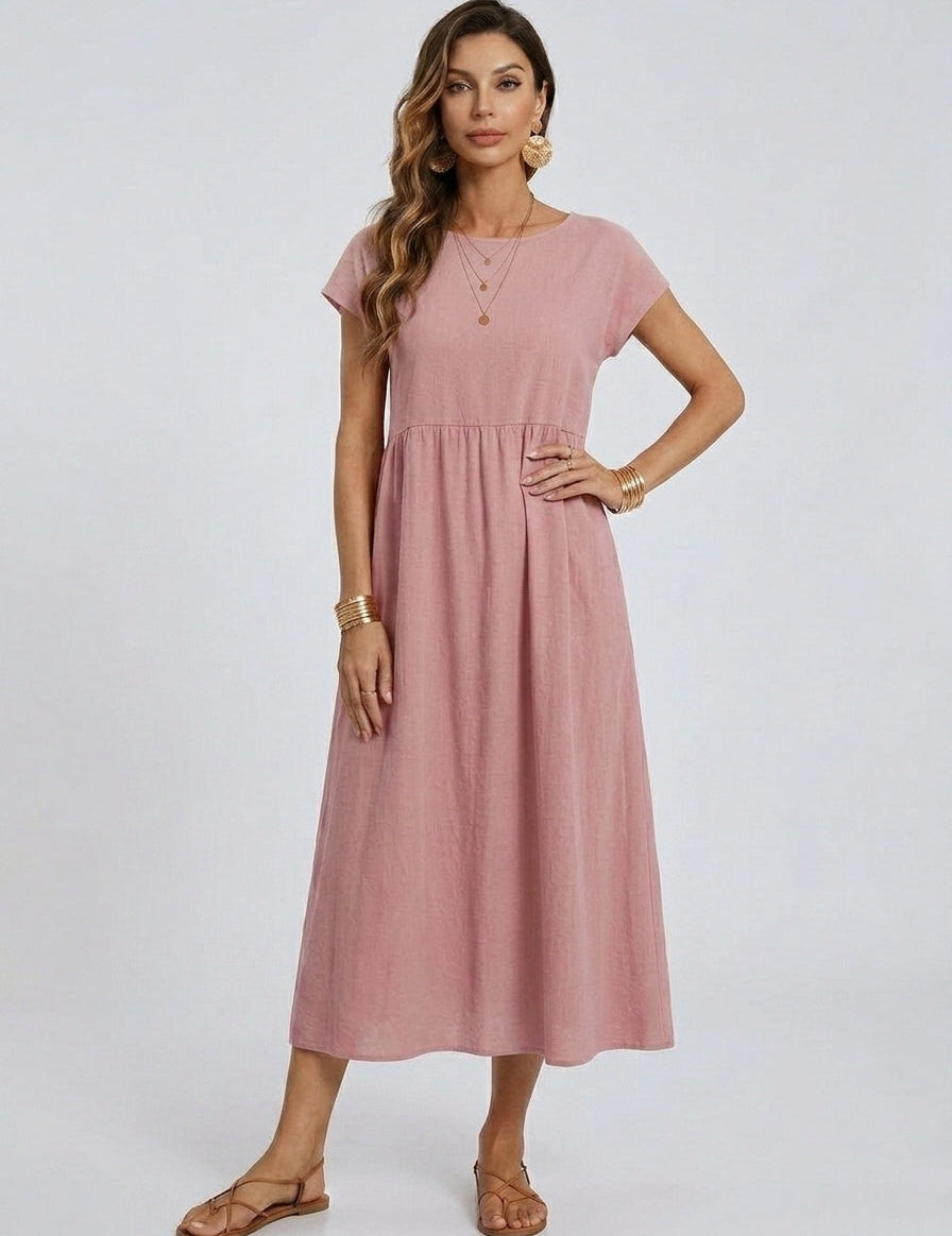 Daciana | Zeitloses vielseitiges Midikleid