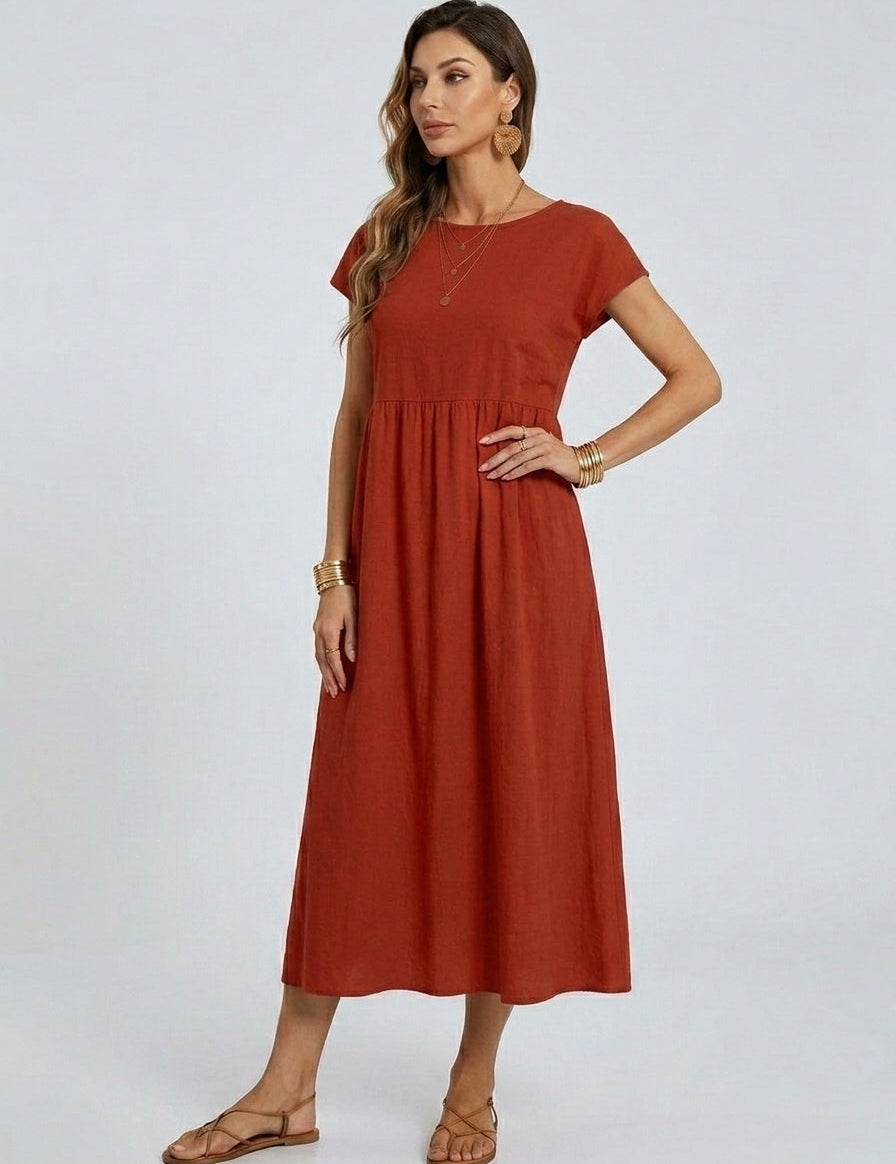 Daciana | Zeitloses vielseitiges Midikleid