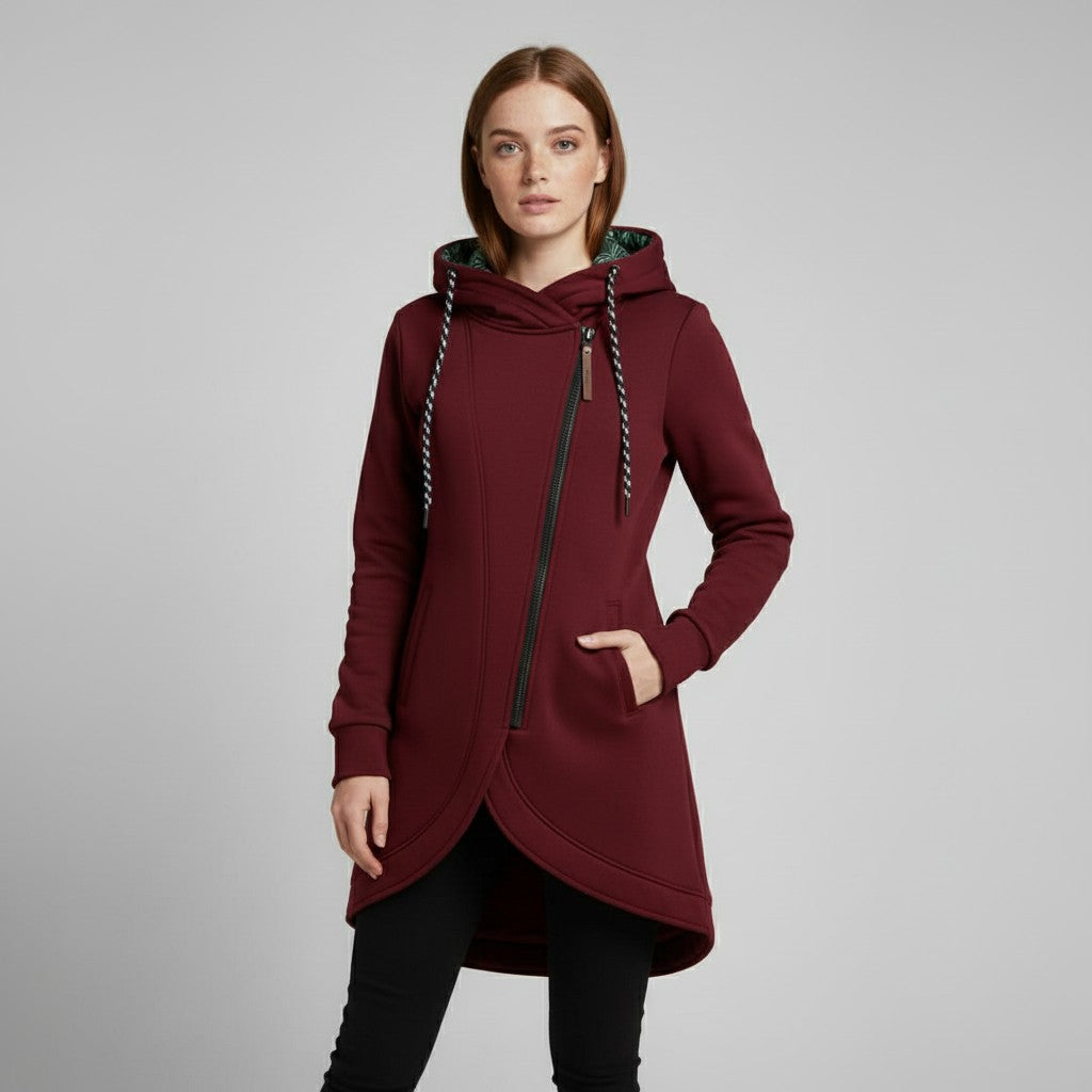 Malvina – Elegante Winterjacke – Schwarz – Bild 1