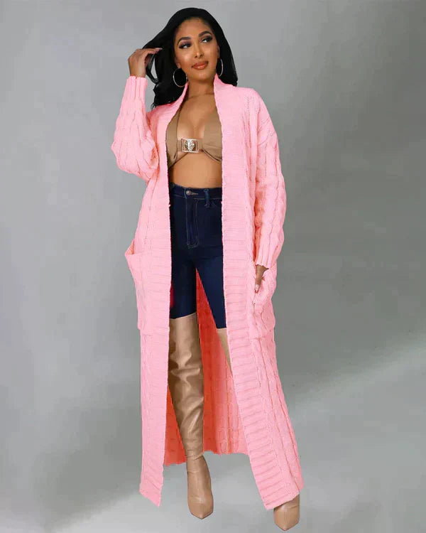 Natalia | Langer Cardigan mit elegantem Design
