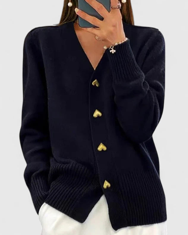 Isabella | Eleganter Herbst Cardigan – Bild 2