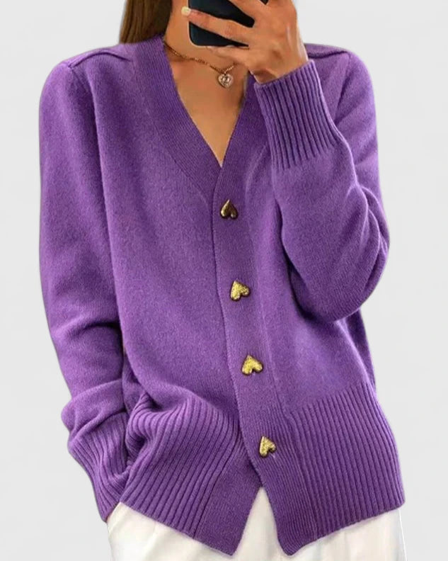 Isabella | Eleganter Herbst Cardigan – Bild 4