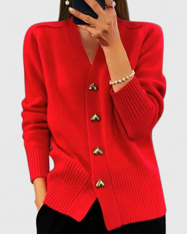Isabella | Eleganter Herbst Cardigan – Bild 5