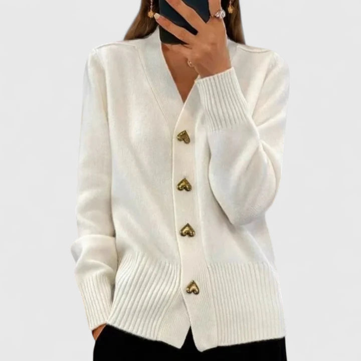 Isabella | Eleganter Herbst Cardigan – Bild 6