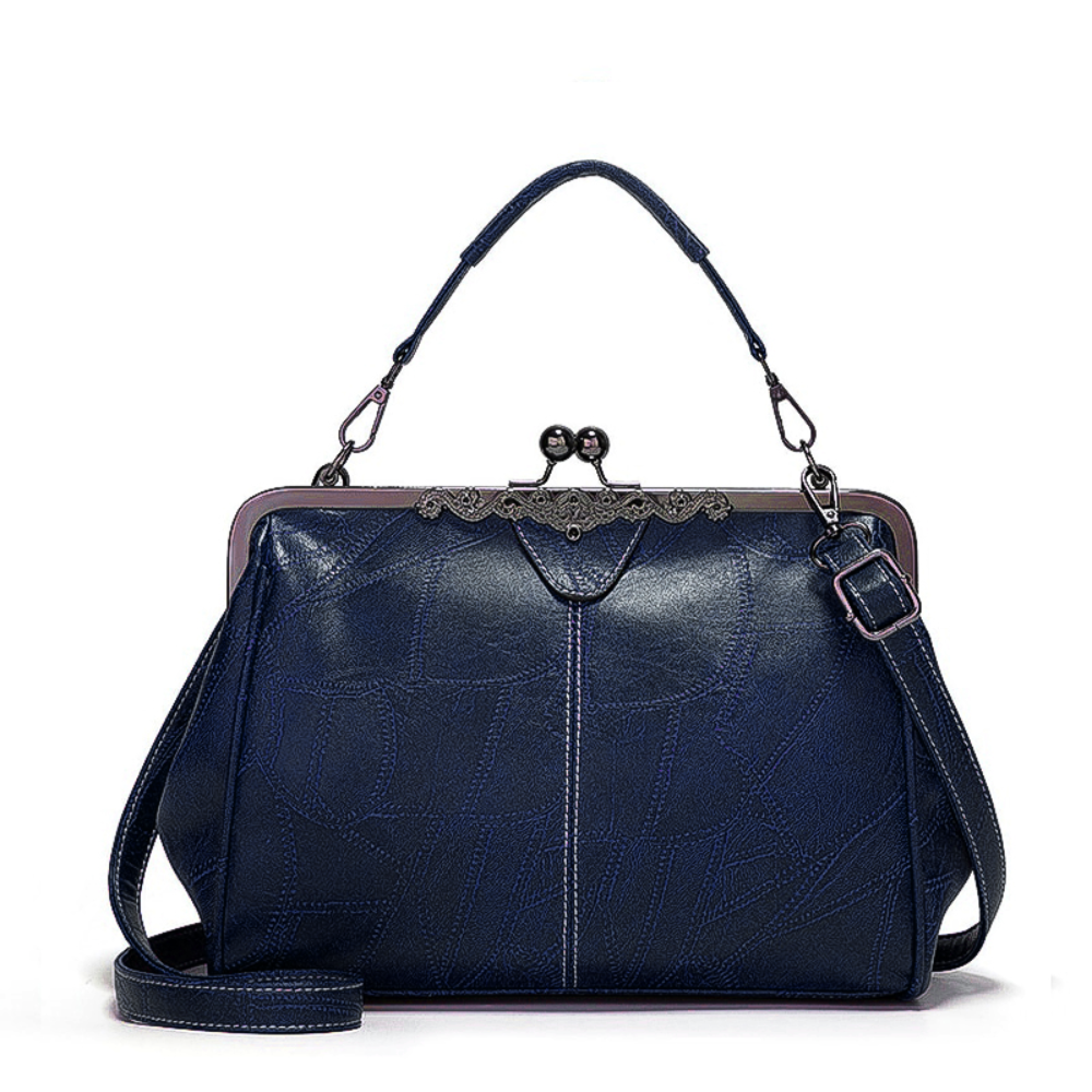Gabriela | Vintage Tasche mit elegantem Verschluss