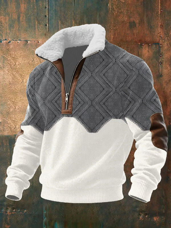 Falk | Zip-Jacke mit Sherpa-Kragen - Produktbild 1