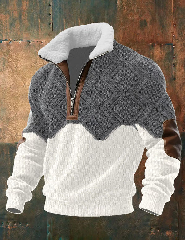 Falk | Zip-Jacke mit Sherpa-Kragen - Produktbild 1