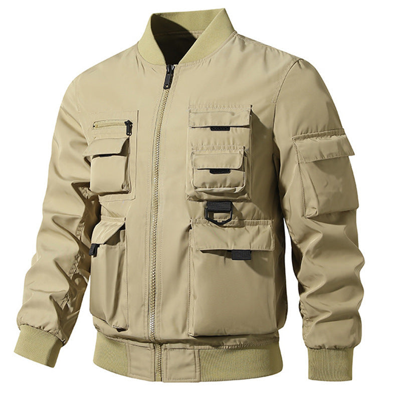 Herren-Bomberjacke | Modulare Taschen und D-Ringe