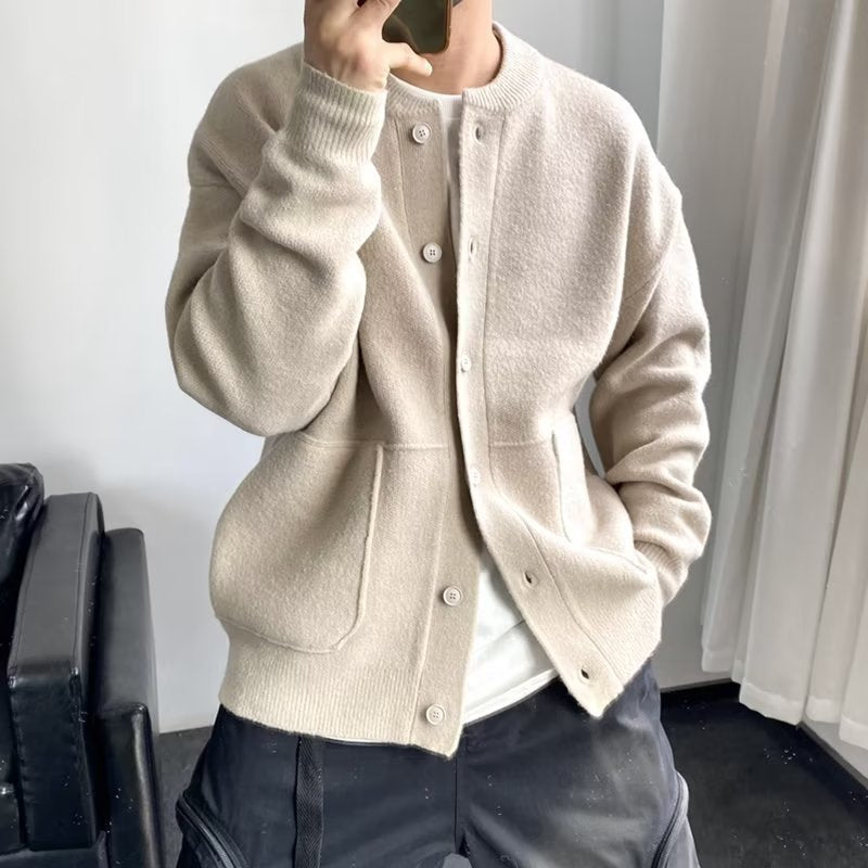 Harry | Eleganter weich Pull Cardigan – Bild 3