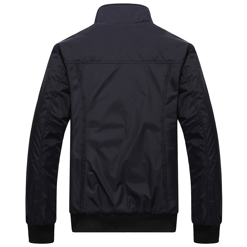 Herren-Komfortjacke | Verstellbarer Kragen und Taschen