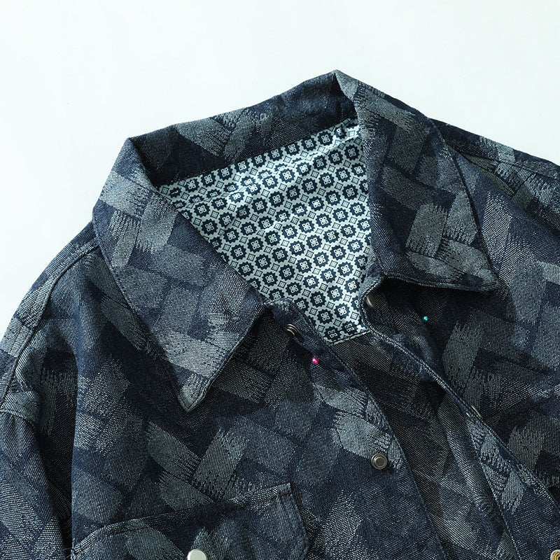 Herren-Langarmjacke | Schlichtes Design mit Taschen