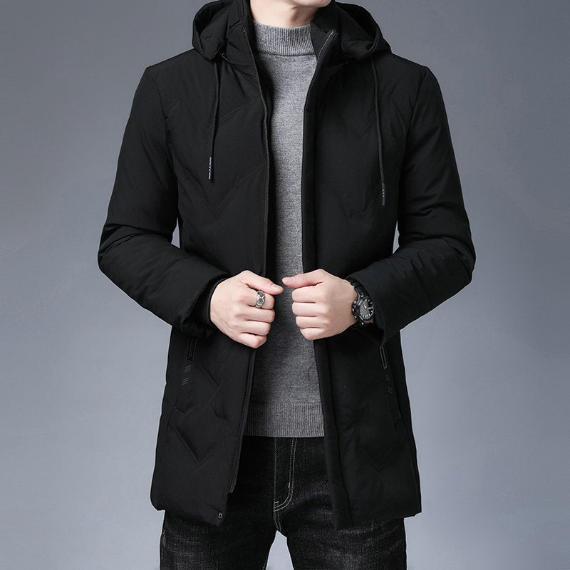 Herren-Kapuzenjacke | Lange Ärmel und Taschen