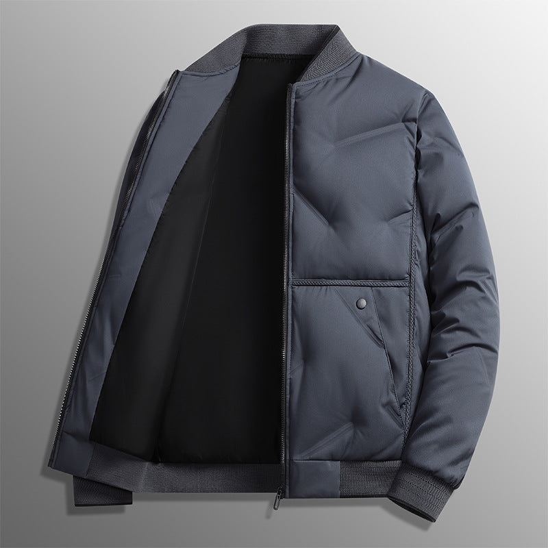 Herren-Pufferjacke | Lange Ärmel und Taschen